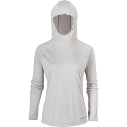 SOLSTRALE HOODIE WOMENS OVERCAST 2X-LARGE